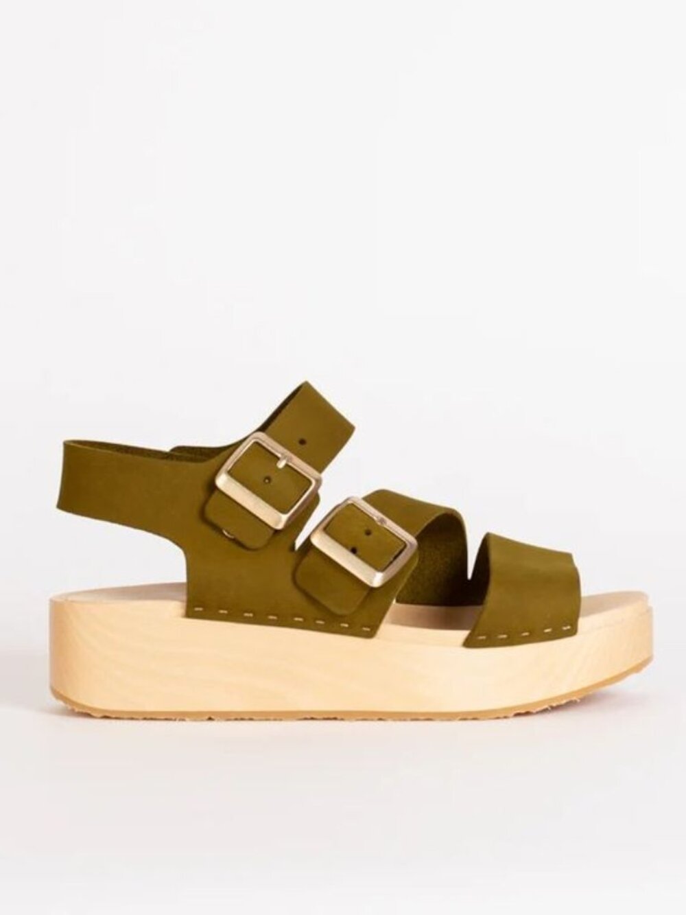 Bryr Jesse Sandal in Green size 40